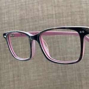 Karen Kane Women Eyeglasses Frame Horn/Pink 51[]17 140 Glasses